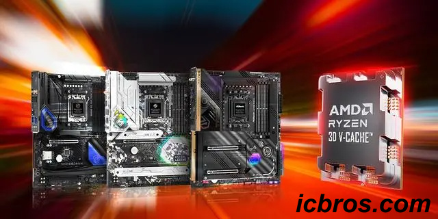 Huaqing AM5 motherboard now supports the Ruilong 7000 X3D processor