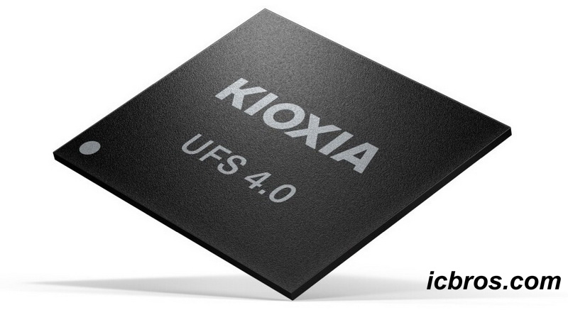With a maximum throughput of 46.4 Gbps, Kioxia has started mass production of UFS 4.0 flash chips